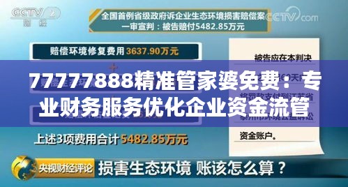 77777888精准管家婆免费：专业财务服务优化企业资金流管理