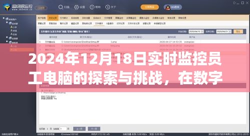 数字化时代的双刃剑效应，员工电脑实时监控的挑战与探索