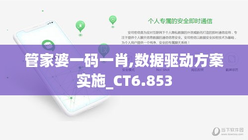 管家婆一码一肖,数据驱动方案实施_CT6.853