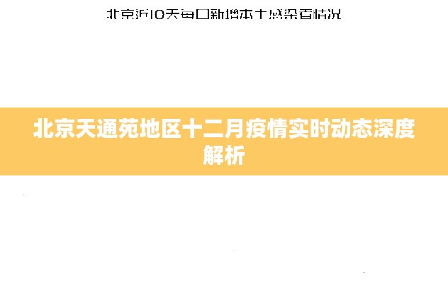 北京天通苑地区十二月疫情实时动态深度剖析