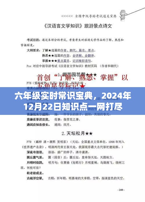 六年级实时常识宝典，一网打尽知识点，掌握未来必备知识