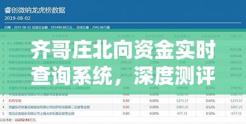 齐哥庄北向资金实时查询系统详解，深度测评与全面介绍