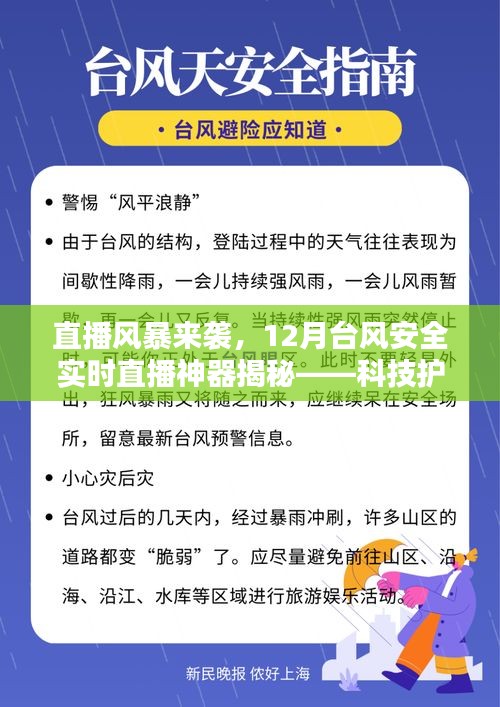 直播风暴下的台风安全实时直播神器揭秘，科技护航，无忧安全直播体验