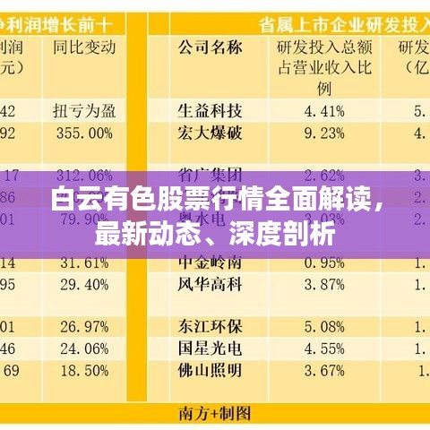 白云有色股票行情全面解读，最新动态、深度剖析