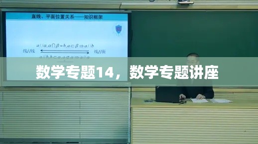 数学专题14，数学专题讲座 