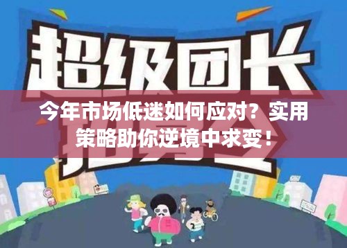 今年市场低迷如何应对？实用策略助你逆境中求变！