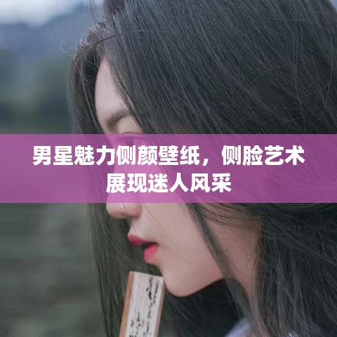 男星魅力侧颜壁纸，侧脸艺术展现迷人风采