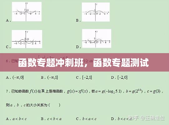 函数专题冲刺班，函数专题测试 