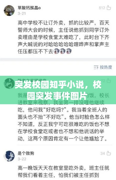 突发校园知乎小说，校园突发事件图片 