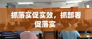 抓落实促实效，抓部署促落实 