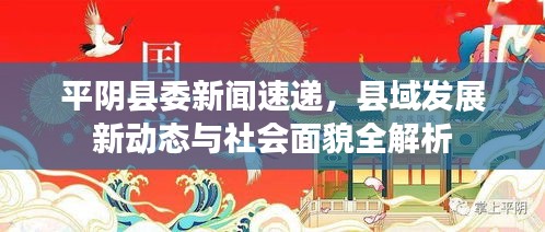 平阴县委新闻速递，县域发展新动态与社会面貌全解析