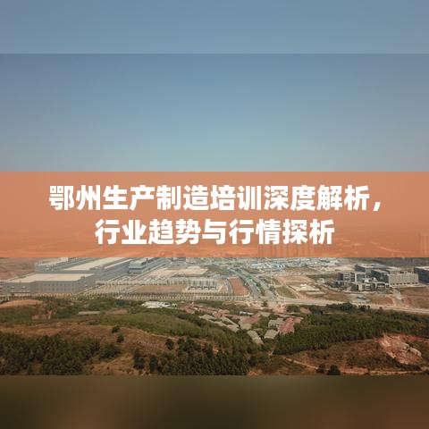 鄂州生产制造培训深度解析，行业趋势与行情探析