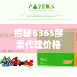 揭秘B365酵素代理价格表，独家优惠，吸引你的目光！