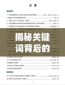 揭秘关键词背后的故事，一篇文章带你探索百度收录的世界