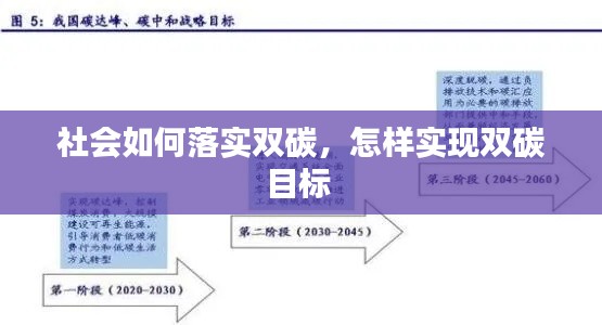 社会如何落实双碳，怎样实现双碳目标 